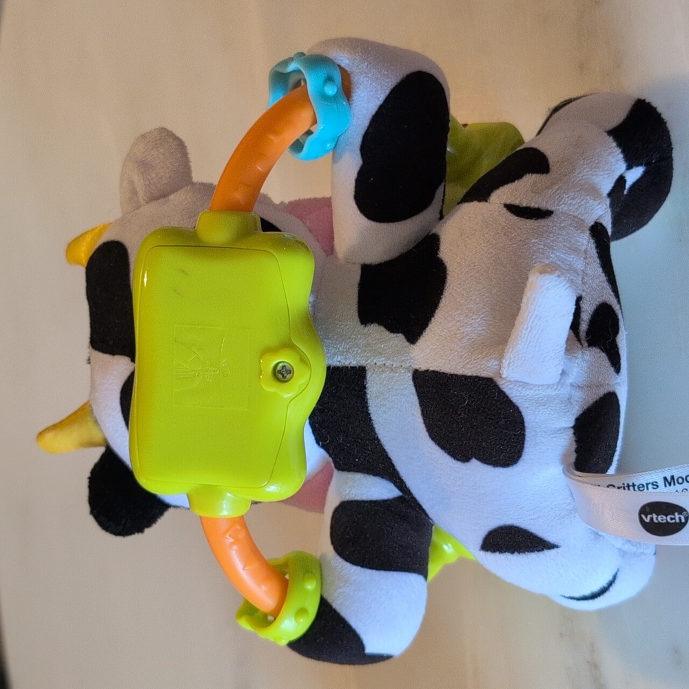 Colorful Cow and Stacking Rings Toy Set - Picture 4 of 5